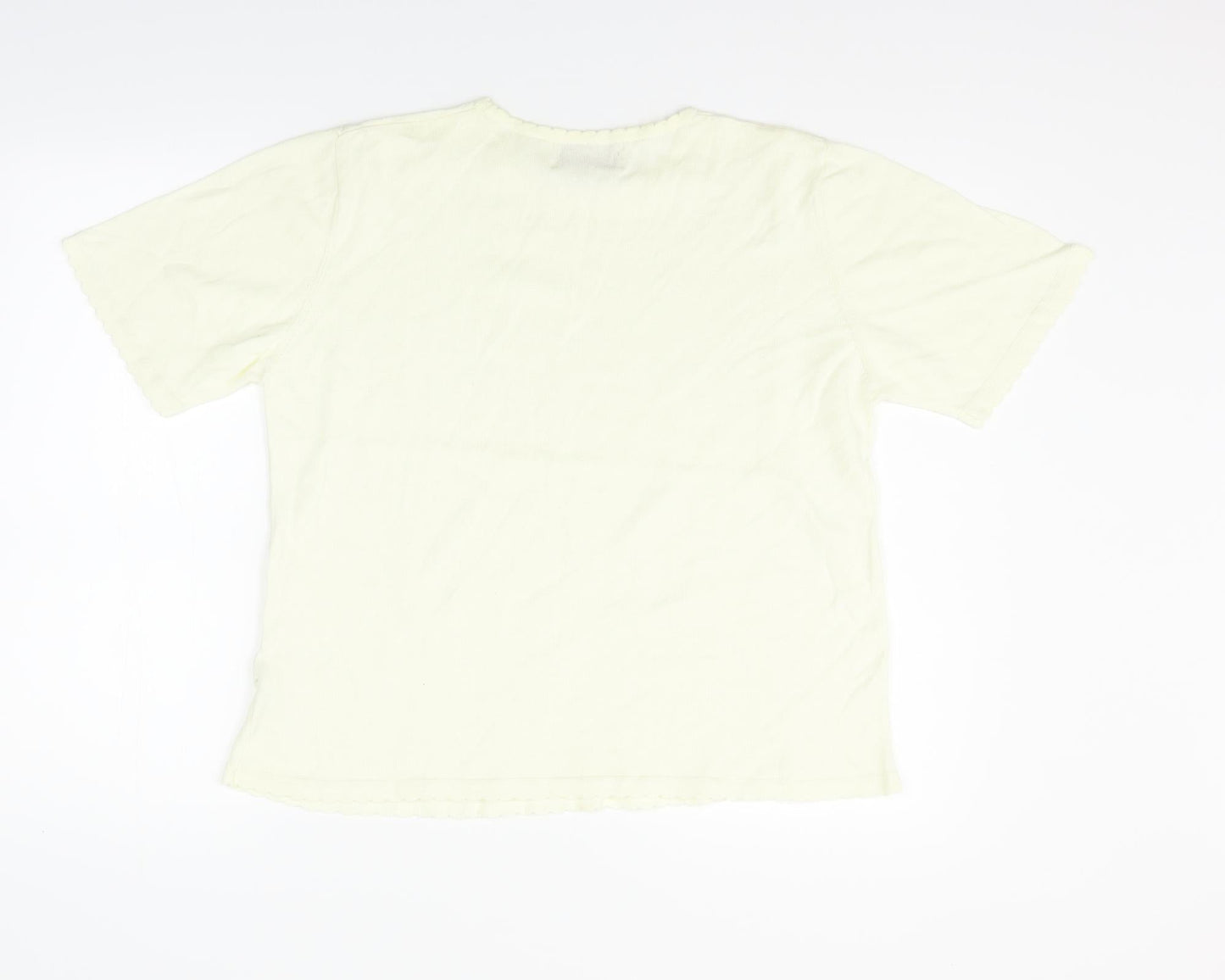 Womens UK Size M COUNTRY COLLECTION Beige Basic Polo
