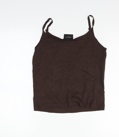 Womens UK Size 14 Principles Brown Basic Tank