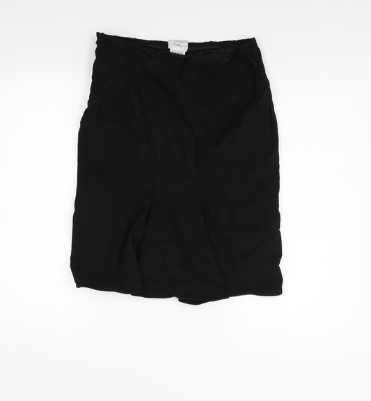 ARMANI code Womens Black   Flare Skirt Size 14