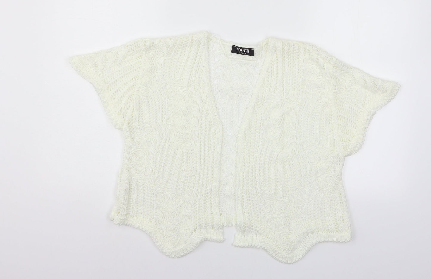 Touch Womens Beige   Cardigan Jumper Size 10