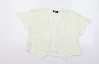 Touch Womens Beige   Cardigan Jumper Size 10