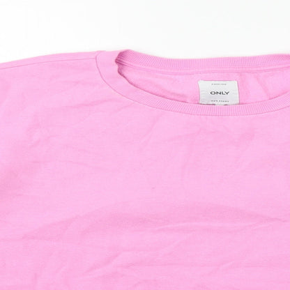 Only  Womens Pink   Pullover Jumper Size S  - washable marks