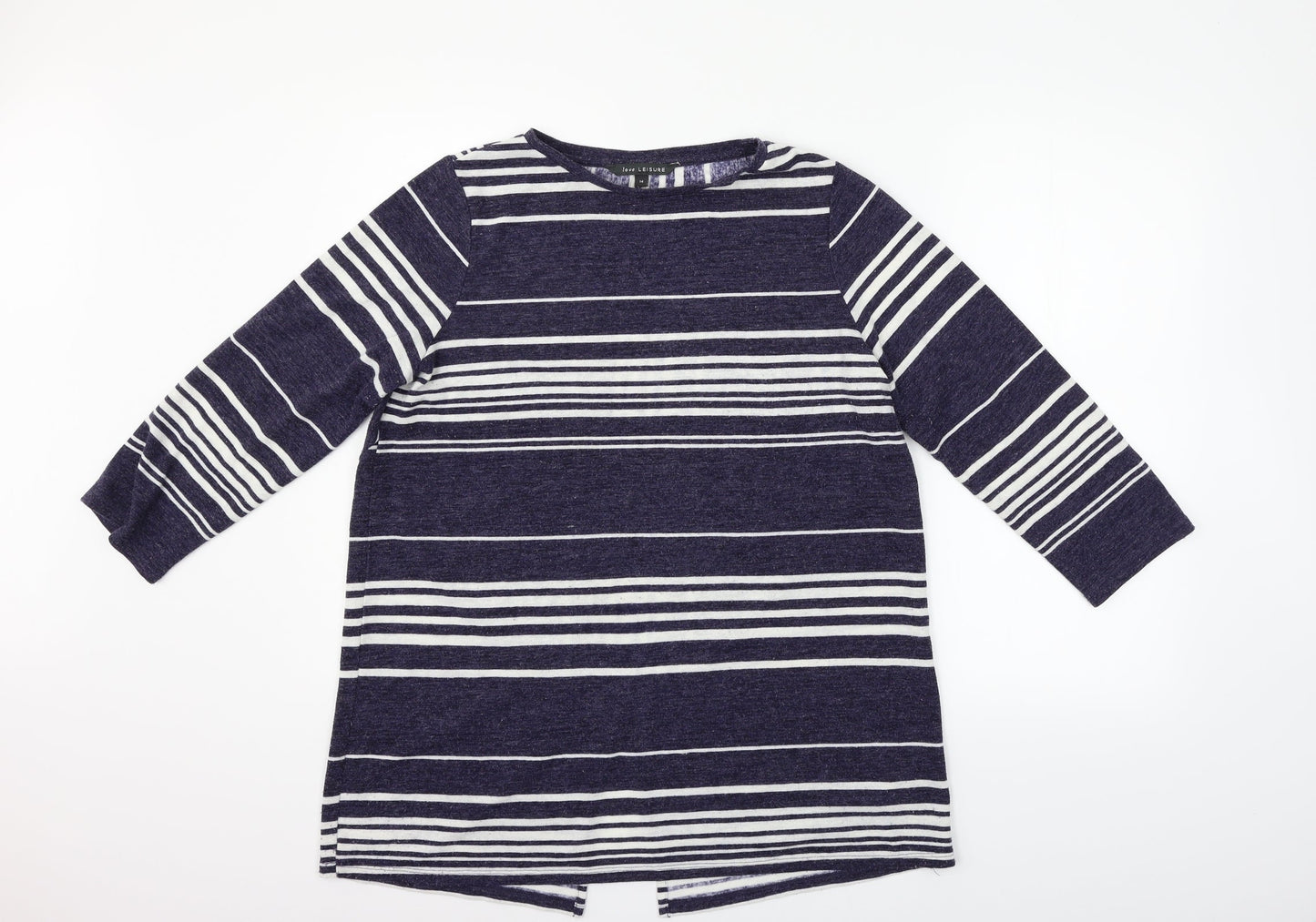Love Leisure Womens Blue Striped  Jumper Dress  Size 14
