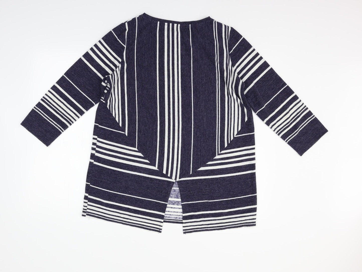 Love Leisure Womens Blue Striped  Jumper Dress  Size 14
