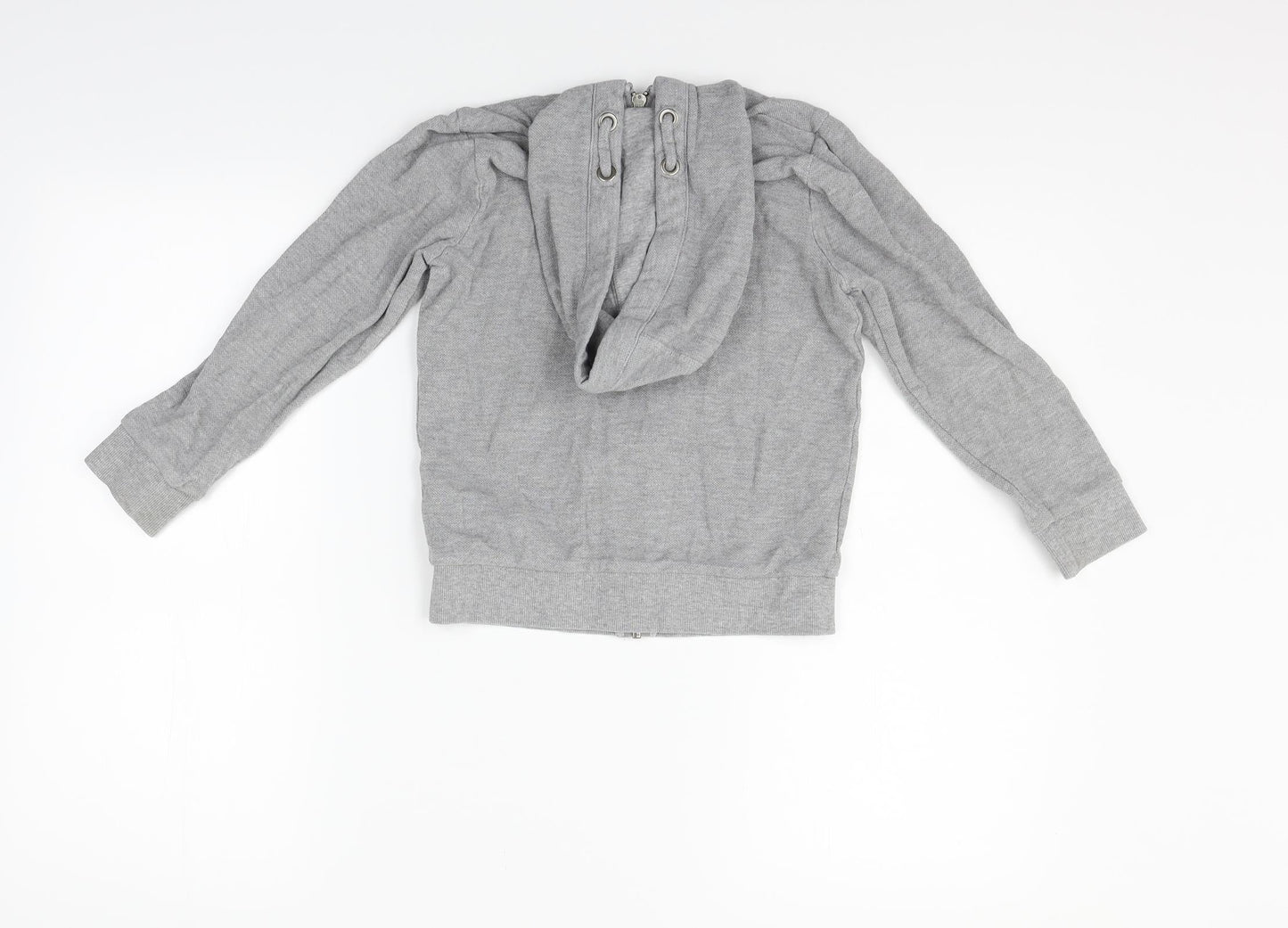 TU Girls Grey   Full Zip Jumper Size 7 Years
