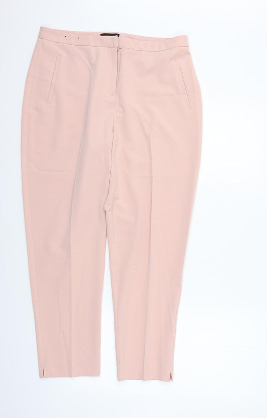 New Look Womens Orange   Sweatpants Trousers Size 14 L27 in