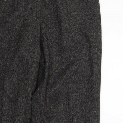 Per Una Womens Grey   Trousers  Size 14 L27 in