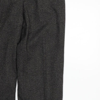 Per Una Womens Grey   Trousers  Size 14 L27 in