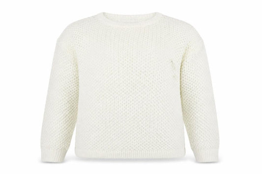 Peacocks Womens White   Pullover Jumper Size M  - washable marks