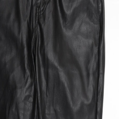 Colourful Premium Womens Black   Jegging Trousers Size XL L30 in