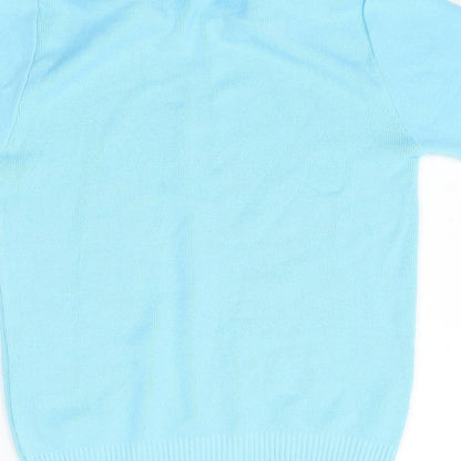 Glimpse Womens Blue   Cardigan Jumper Size M