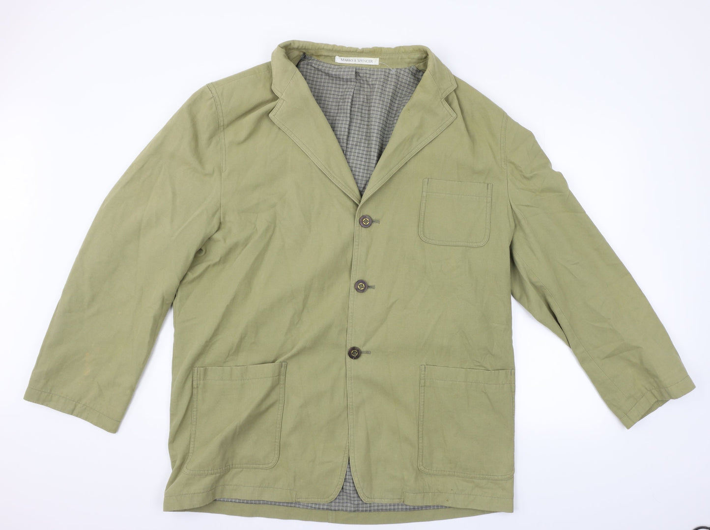 Marks & spencer Womens Beige   Jacket Coat Size 46