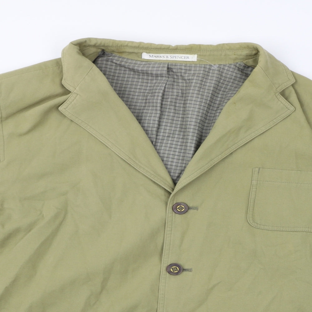 Marks & spencer Womens Beige   Jacket Coat Size 46