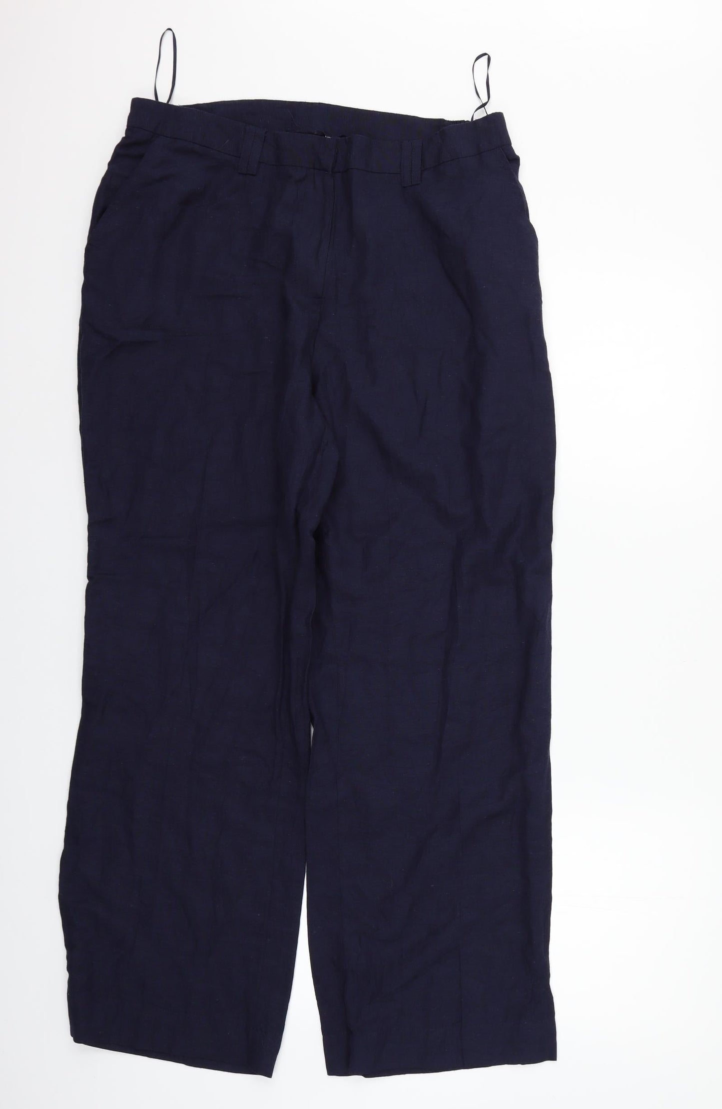 Joanna Womens Blue   Trousers  Size 16 L27 in