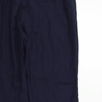 Joanna Womens Blue   Trousers  Size 16 L27 in