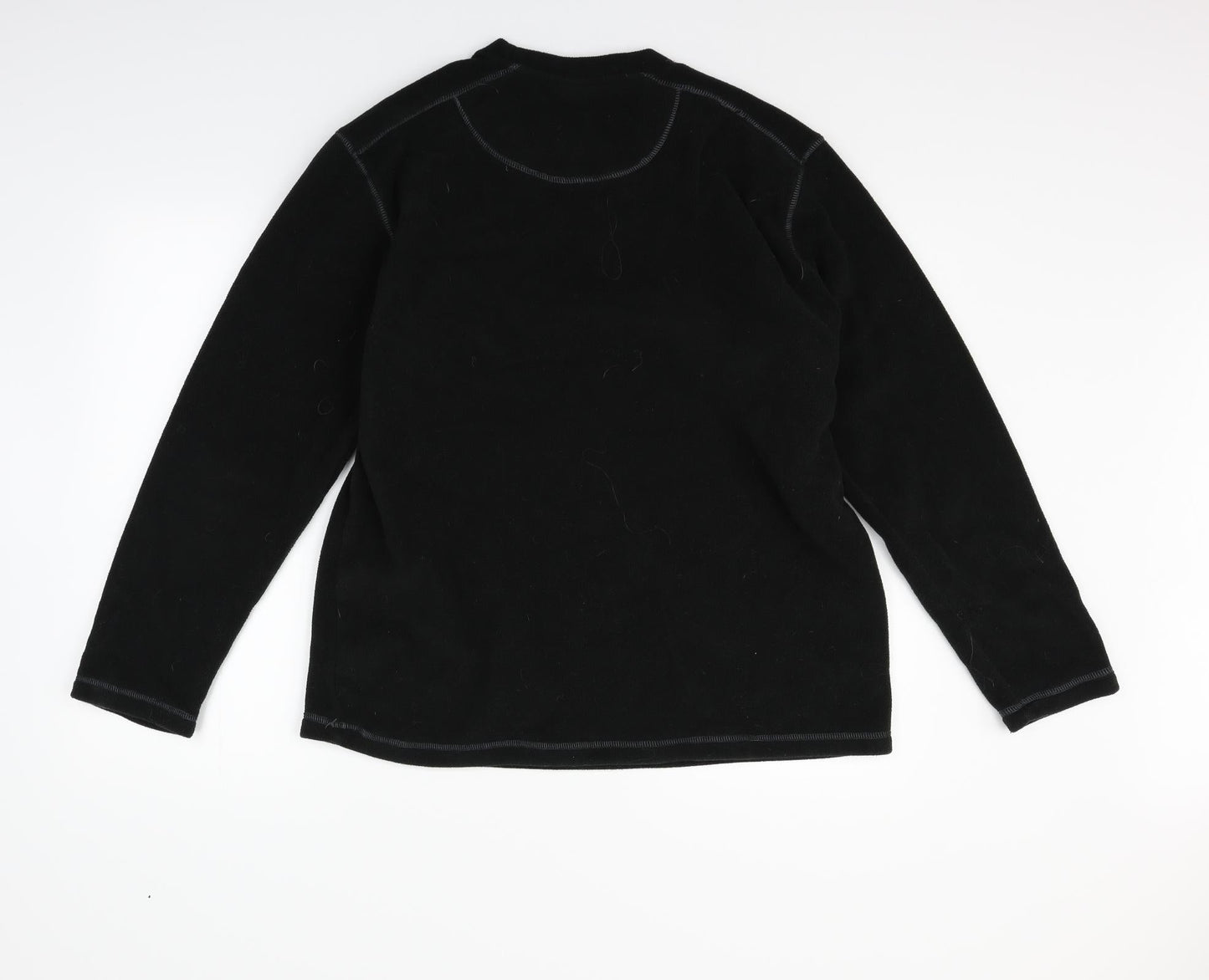 Active Mens Black   Pullover Jumper Size L