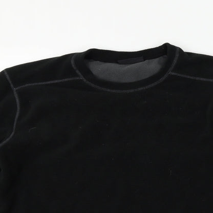 Active Mens Black   Pullover Jumper Size L