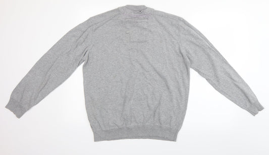 M&Co Mens Grey   Pullover Jumper Size M
