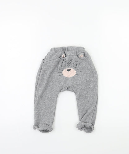 Preworn Baby Grey   Jogger Trousers Size 18 Months