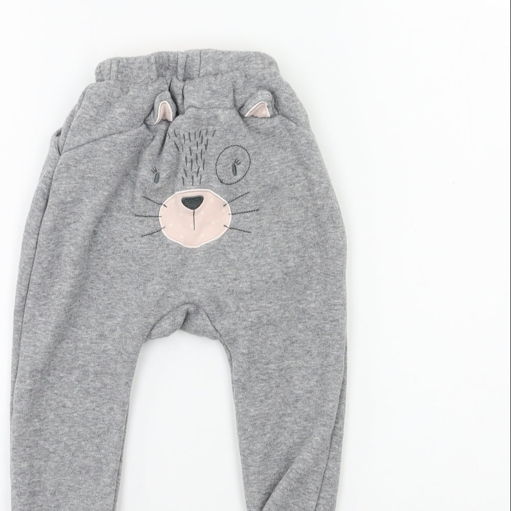 Preworn Baby Grey   Jogger Trousers Size 18 Months