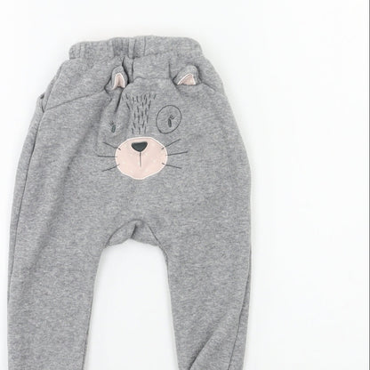 Preworn Baby Grey   Jogger Trousers Size 18 Months