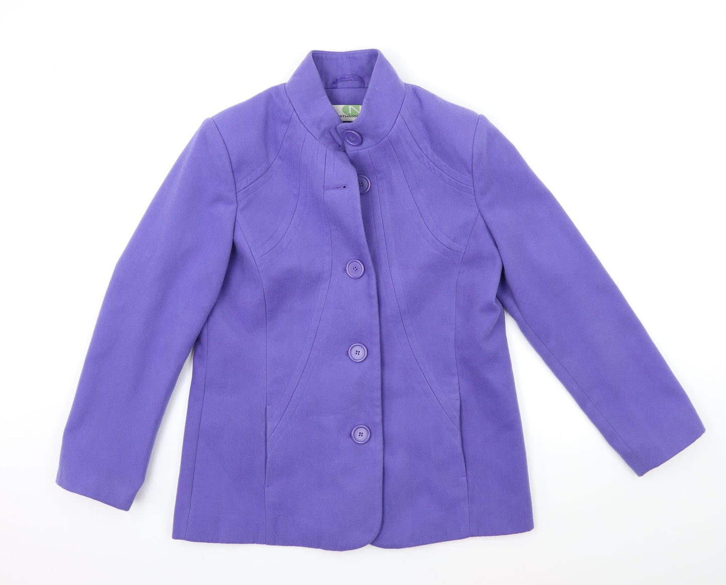 Womens UK Size 12 Northmoor Blue Overcoat