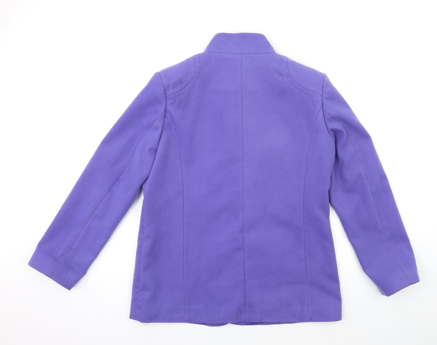 Womens UK Size 12 Northmoor Blue Overcoat