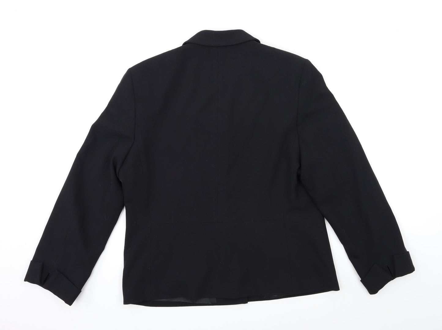 Marks and Spencer Womens Black   Jacket Suit Jacket Size 14