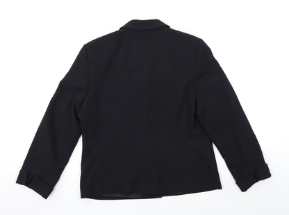 Marks and Spencer Womens Black   Jacket Suit Jacket Size 14