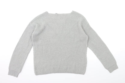 Avenue Womens Grey  Knit  Jumper Size 12