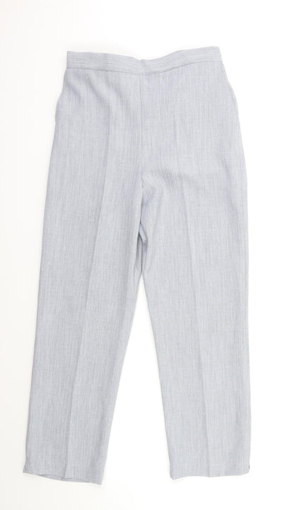 Womens UK Size 10 Preworn Regular Fit  Grey Trousers