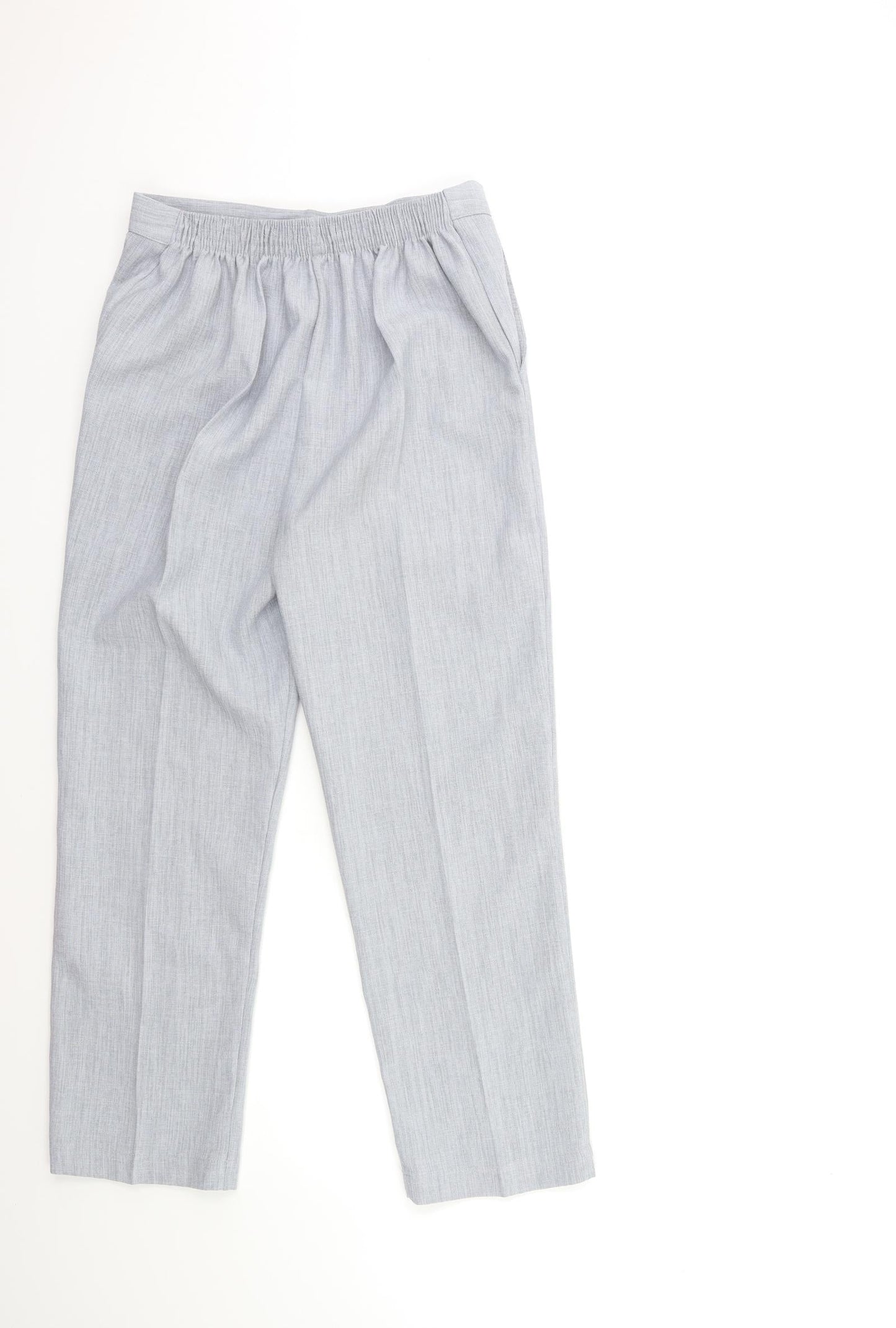 Womens UK Size 10 Preworn Regular Fit  Grey Trousers