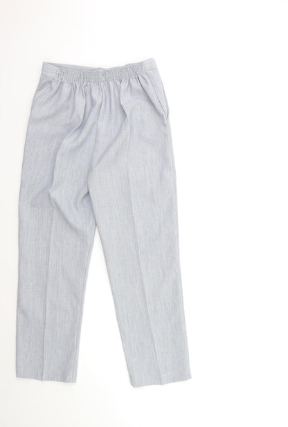 Womens UK Size 10 Preworn Regular Fit  Grey Trousers