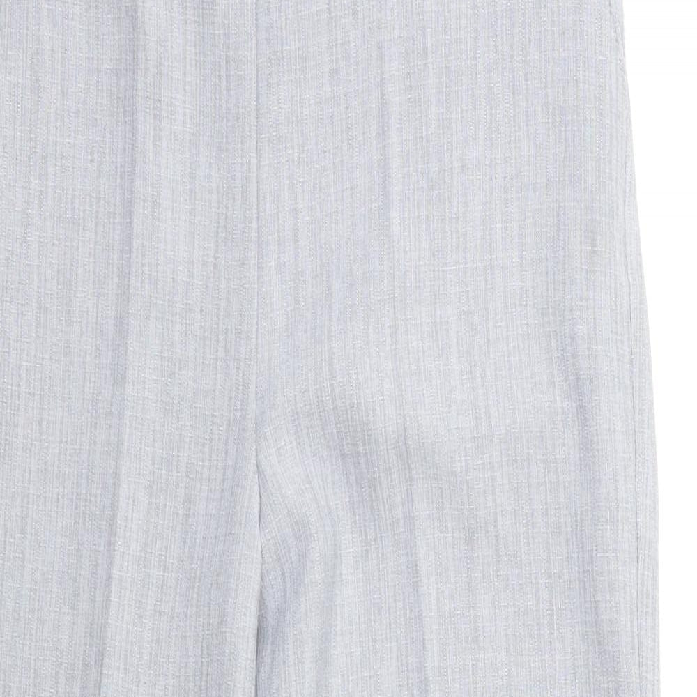 Womens UK Size 10 Preworn Regular Fit  Grey Trousers