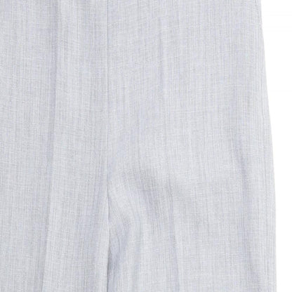 Womens UK Size 10 Preworn Regular Fit  Grey Trousers