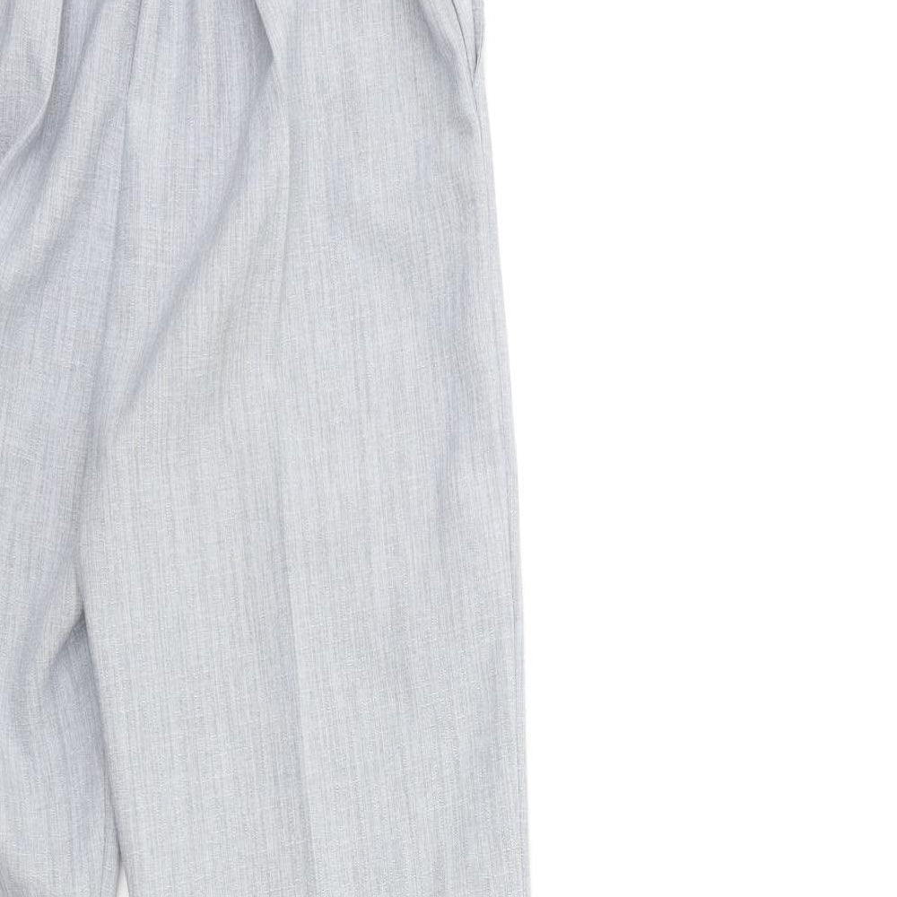 Womens UK Size 10 Preworn Regular Fit  Grey Trousers