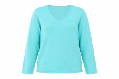 Bonmarché Womens Blue Knit Pullover Jumper Size M