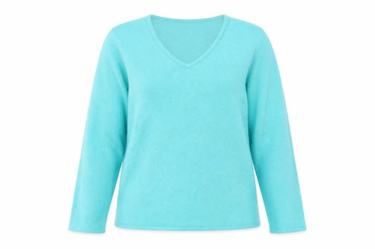 Bonmarché Womens Blue  Knit Pullover Jumper Size M