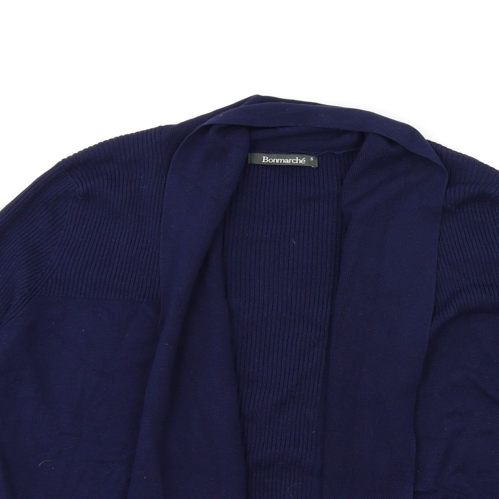 Bonmarché Womens Black  Knit Cardigan Jumper Size S