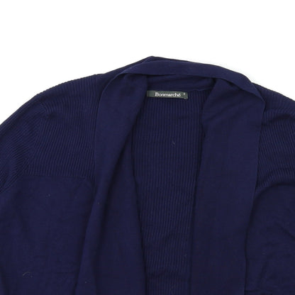 Bonmarché Womens Black  Knit Cardigan Jumper Size S