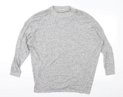 Pull&Bear Mens Grey   Pullover Jumper Size M
