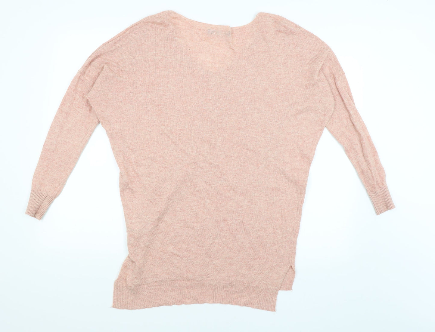 Womens UK Size XS Atmosphere Pink Basic T-Shirt