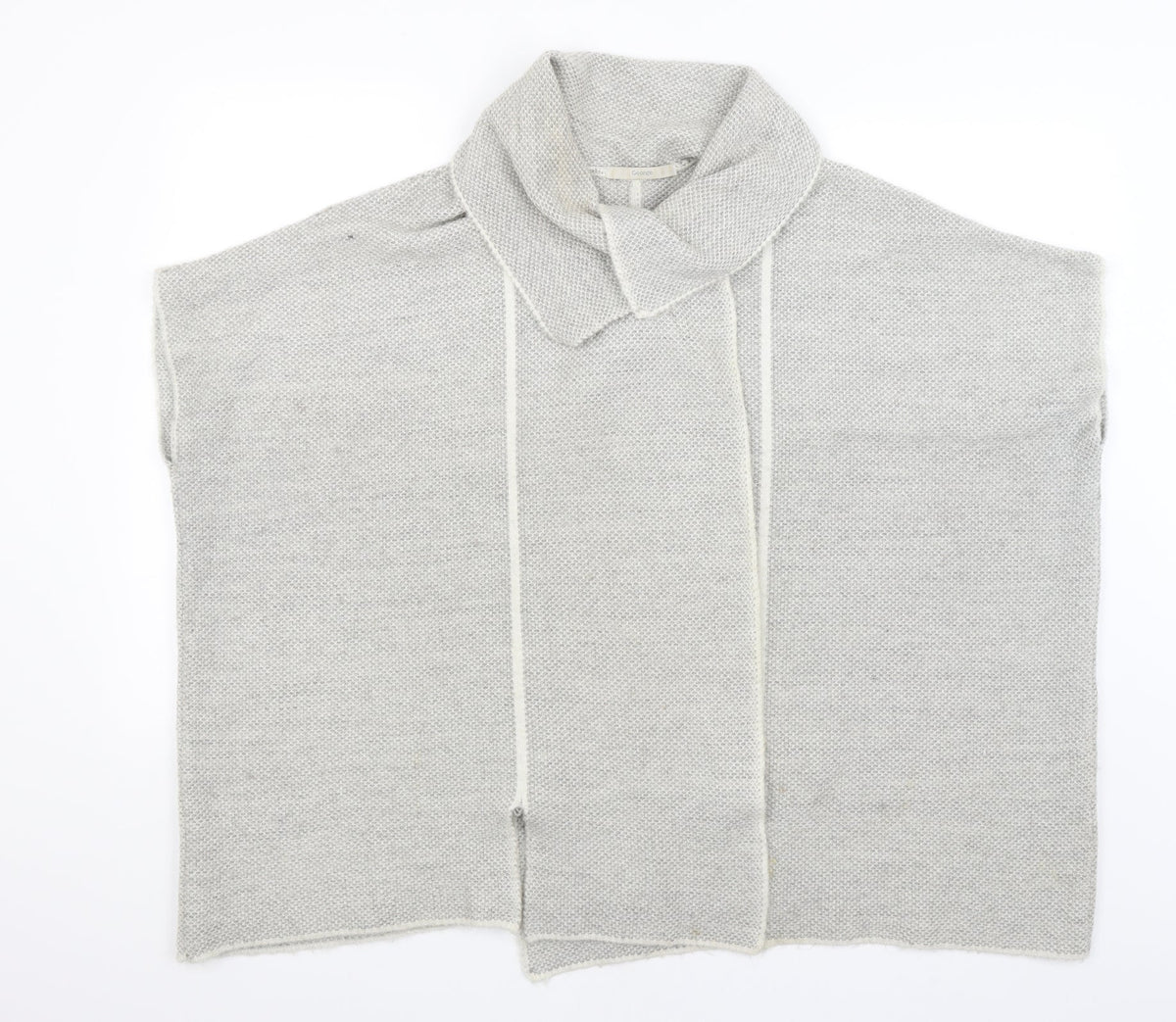 George Womens Grey   Wrap Jumper Size S