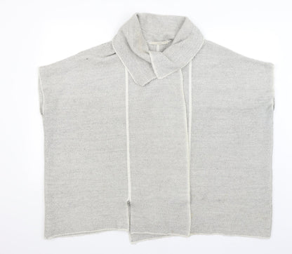 George Womens Grey   Wrap Jumper Size S