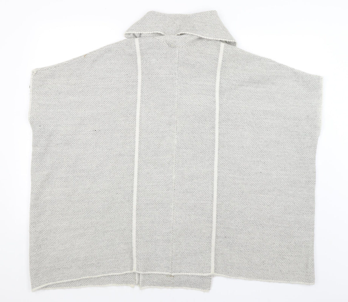 George Womens Grey   Wrap Jumper Size S