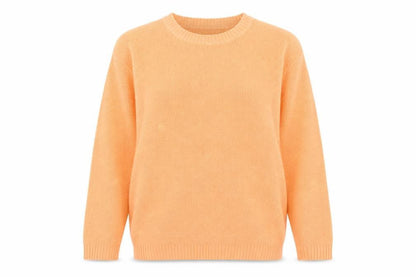 Boohoo Womens Orange   Pullover Jumper Size L
