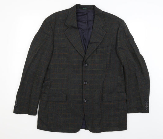 Mens UK Size M Westbury Regular Green Suit Jacket