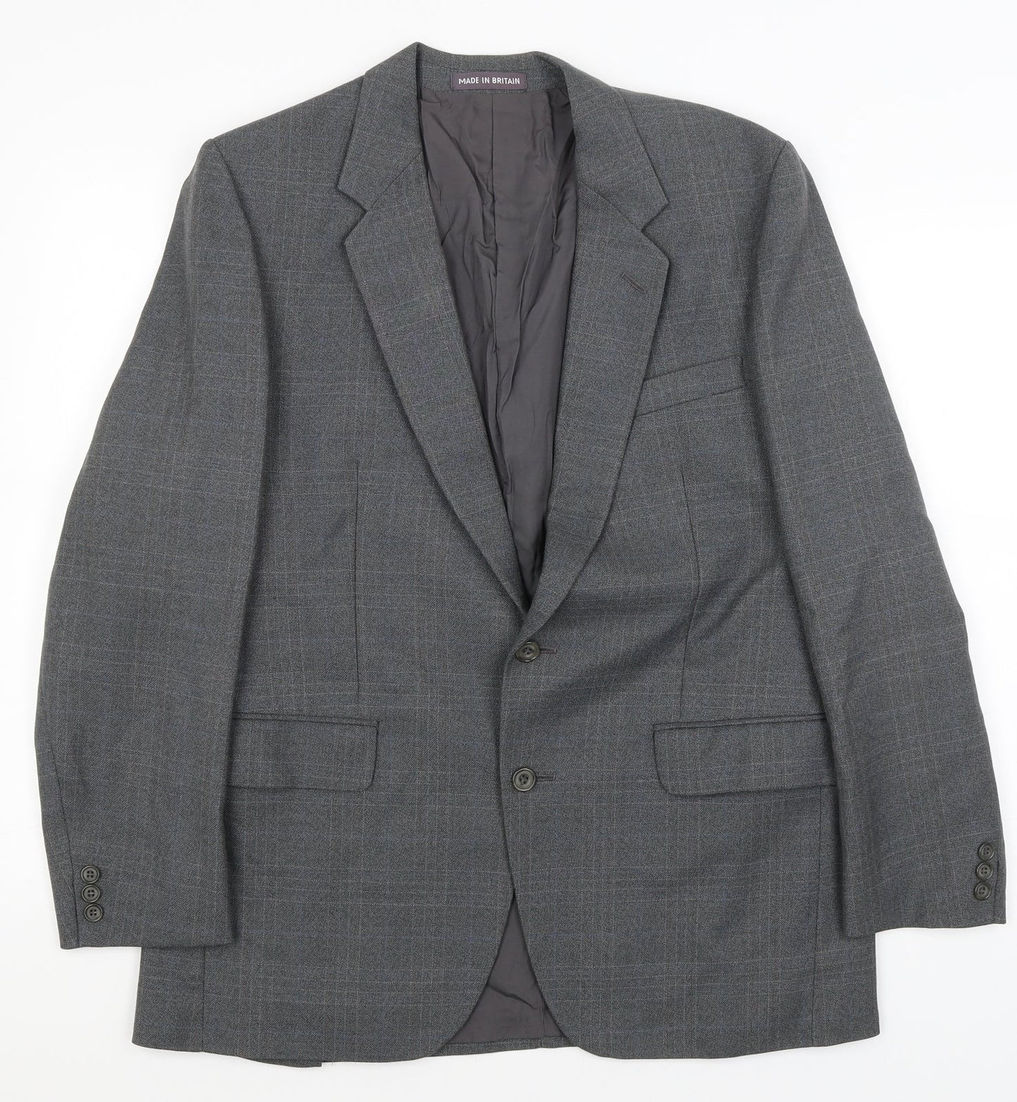 Mens UK Size M Dunn & Co Regular Grey Suit Jacket