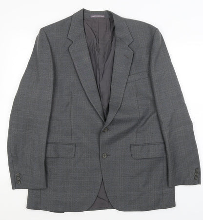 Mens UK Size M Dunn & Co Regular Grey Suit Jacket