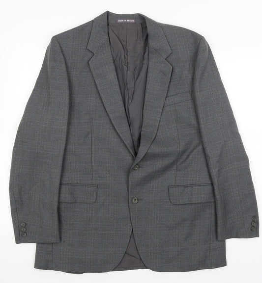 Mens UK Size M Dunn & Co Regular Grey Suit Jacket